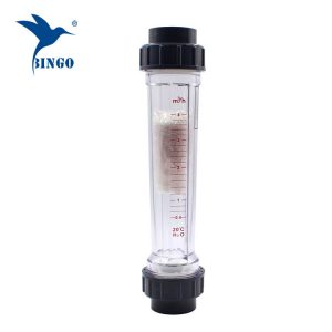 Sensor de flujo de aire de flujo de plástico del medidor de agua líquida