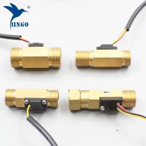 nuevo interruptor de flujo de agua g1 / 2 "sensor de pasillo de cobre sensor de flujo de agua líquido interruptor medidor de caudalímetro 1 30l min