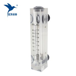 medidores de flujo del panel del medidor de flujo de agua barato / medidor de flujo de líquido utilizado en el sistema ro / medidor de flujo de aire